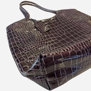 Large Purple Shoulder Purse